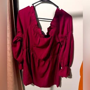 Off the shoulder tunic!